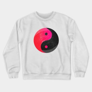 yin yang symbol Crewneck Sweatshirt